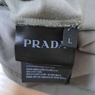 PRADA - PRADA プラダポロシャツグレー Lサイズの通販 by バンブリート