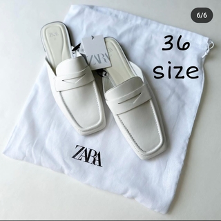 ザラ ローファー/革靴(レディース)（レザー）の通販 300点以上 | ZARA