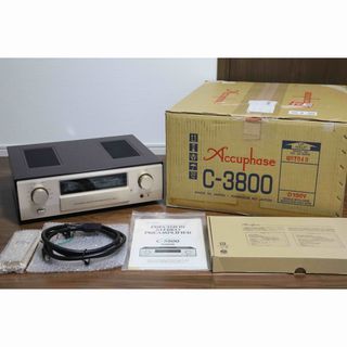 accuphase アキュフェーズ C-3800 プリアンプ 美品(アンプ)