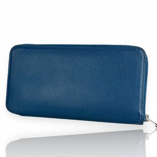 エルメス シルクイン 財布(レディース)（ブルー・ネイビー/青色系）の 