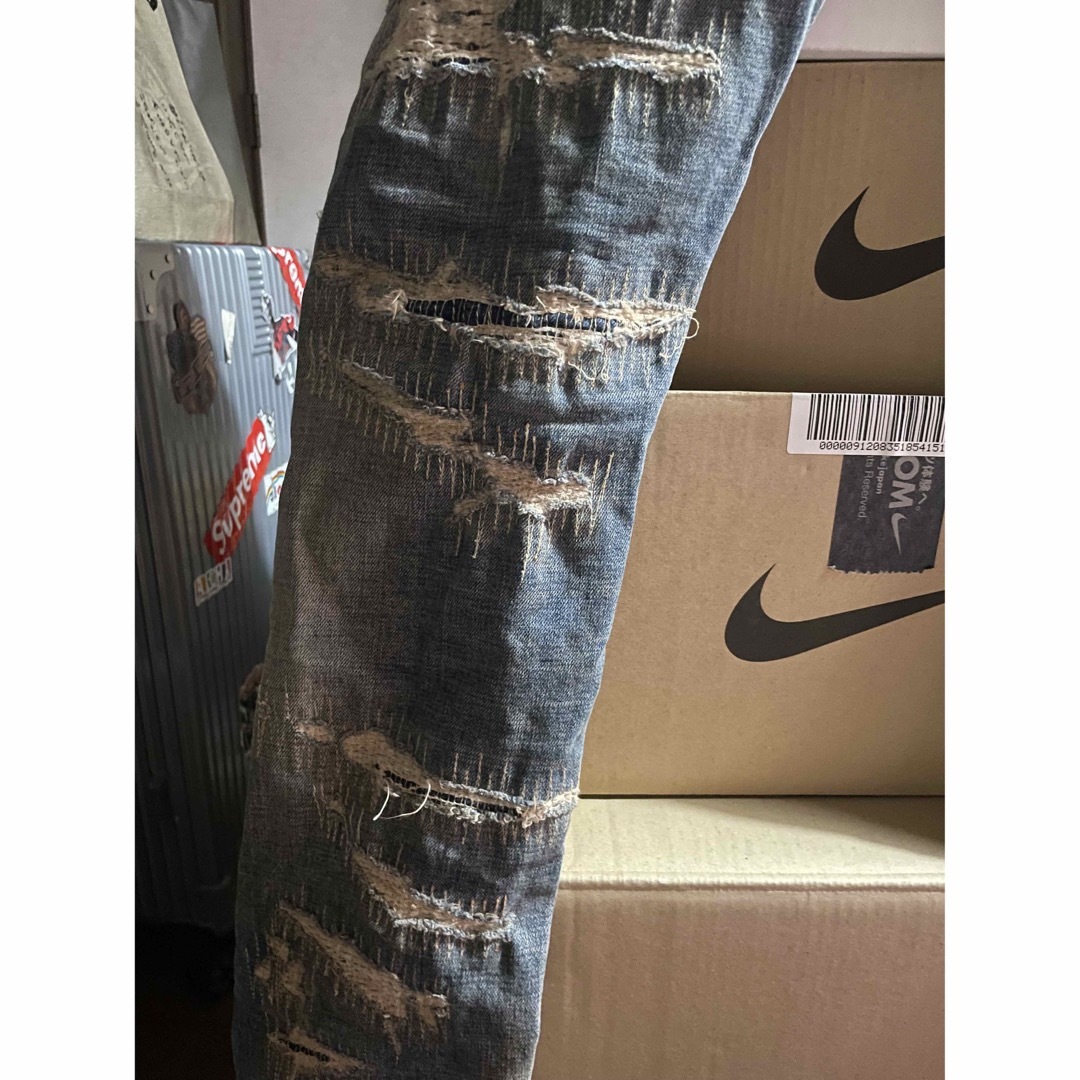 mlvince TYPE-1 SLIM DESTROYED JEANS | yoshi-sushi.ca