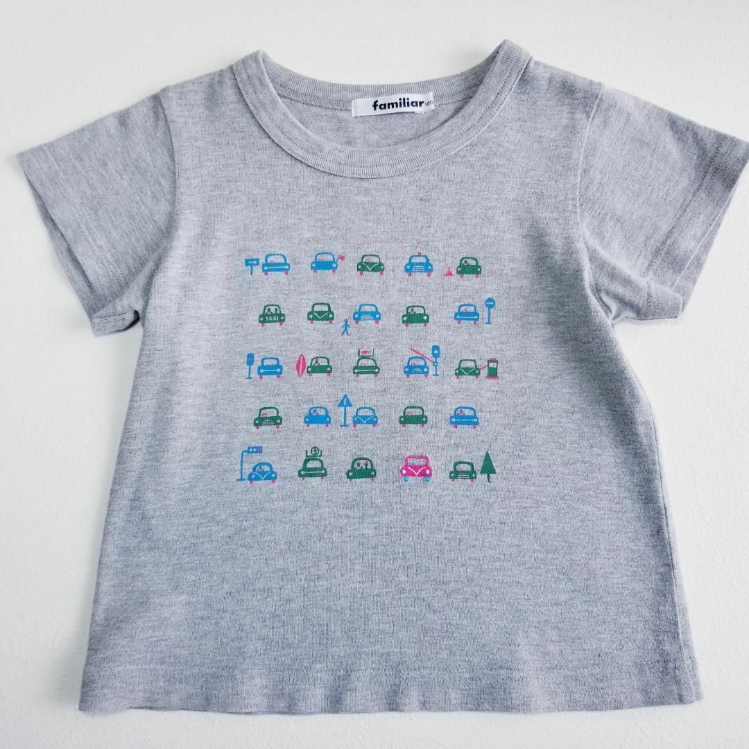 ファミリア　Tシャツ　車　100