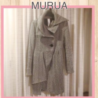 ムルーア(MURUA)の大幅値下げ!!MURUA♡ツイードコート(ロングコート)