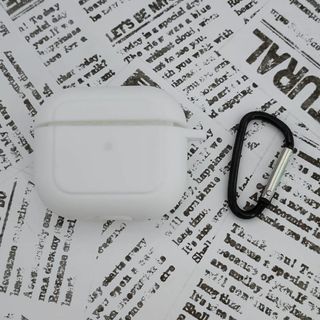 AirPods 3 シリコンケース (02) ホワイト(モバイルケース/カバー)