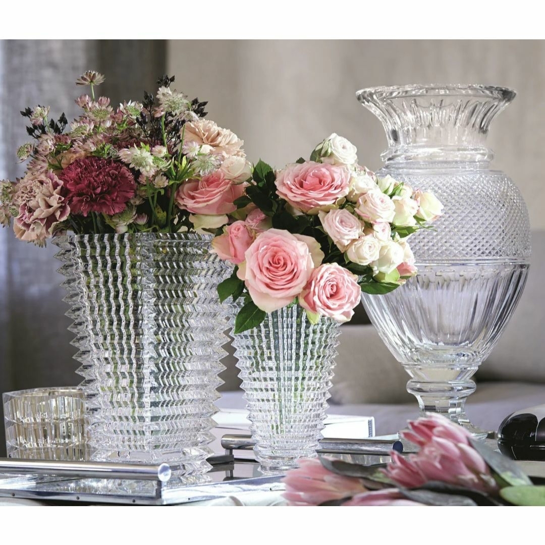 Baccarat giverny flower base   通販