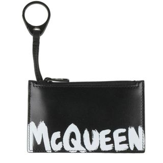 アレキサンダーマックイーン(Alexander McQueen)の【新品】ALEXANDER McQUEEN カラビナ キーリング付 カード入(キーホルダー)