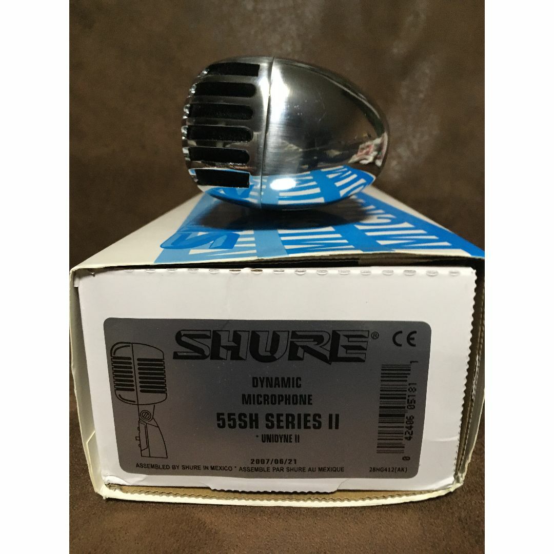 SHURE 55SH SERIES Ⅱ Dynamic Microphone  楽器のレコーディング/PA機器(マイク)の商品写真