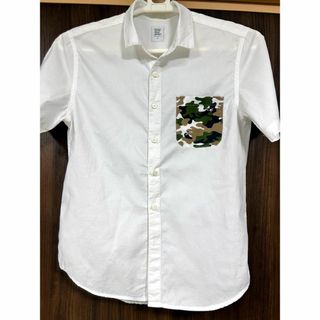 グラニフ(Design Tshirts Store graniph)のグラニフ　ビューティフルシャドー　ポケット迷彩　シャツ(シャツ)