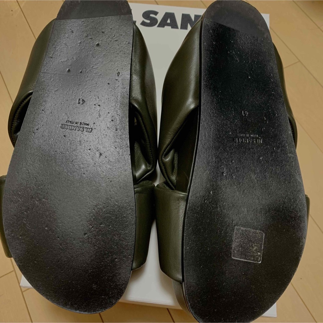 JIL SANDER SANDALS ジルサンダー サンダル レザー 41 サンダル