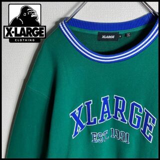 XLARGE - 【ばんばんざい みゆ着用】X-Large リブライン入りアーチロゴ ...