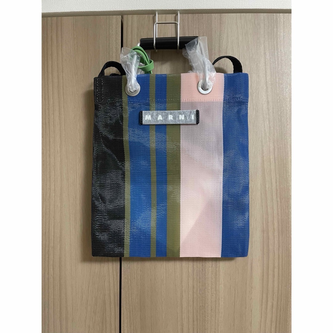 Marni(マルニ)の新作新品マルニ ストライプミニショルダーバッグ ブルエッテ レディースのバッグ(ショルダーバッグ)の商品写真