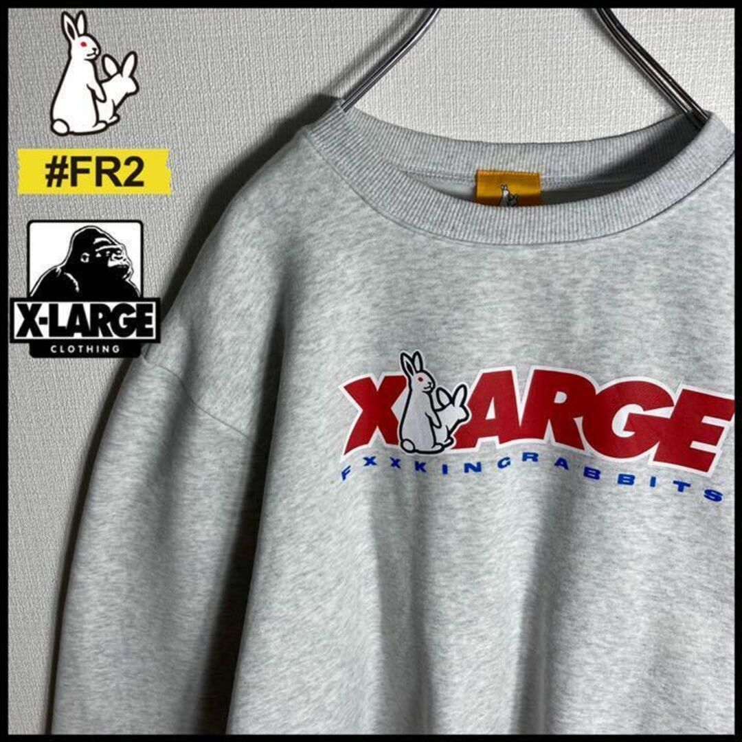 【入手困難モデル】FR2 XLARGE 佐藤ノア着用　デカロゴ　スウェット　希少