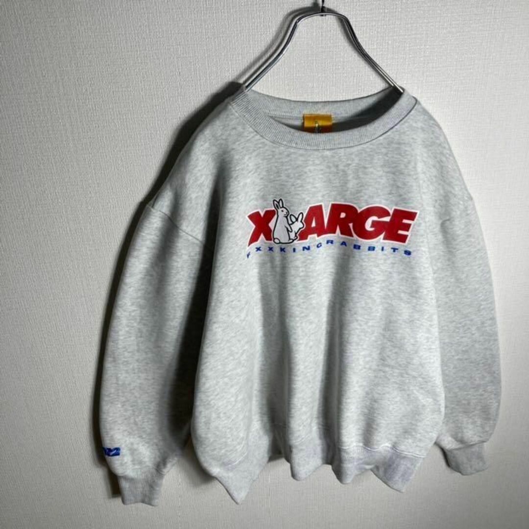 限定コラボ】FR2 XLARGE 佐藤ノア着用 デカロゴ スウェット 希少-