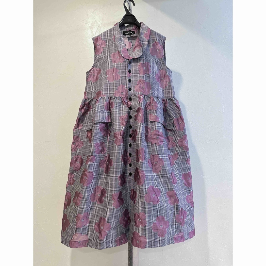 COMME des GARCONS - 2020AW トリココムデギャルソン お花ワンピースの