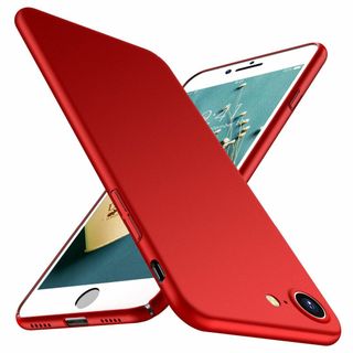 【サイズ:iPhone6/6S_色:レッド】iPhone 6S ケース/iPho(その他)