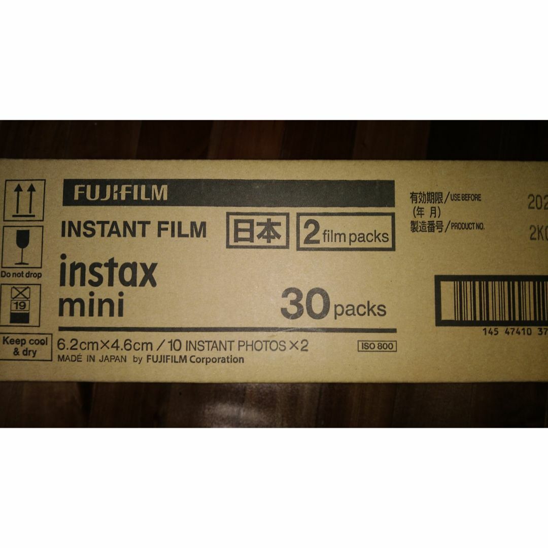 instax MINI チェキフィルム 20枚入り×30個(元箱×1箱)M オンライン