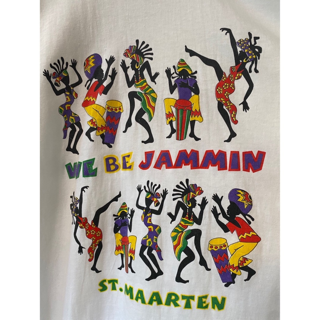 古着 ビンテージ 80s USA ジャマイカ レゲエ ダンス Tシャツ 希少美品 メンズのトップス(Tシャツ/カットソー(半袖/袖なし))の商品写真