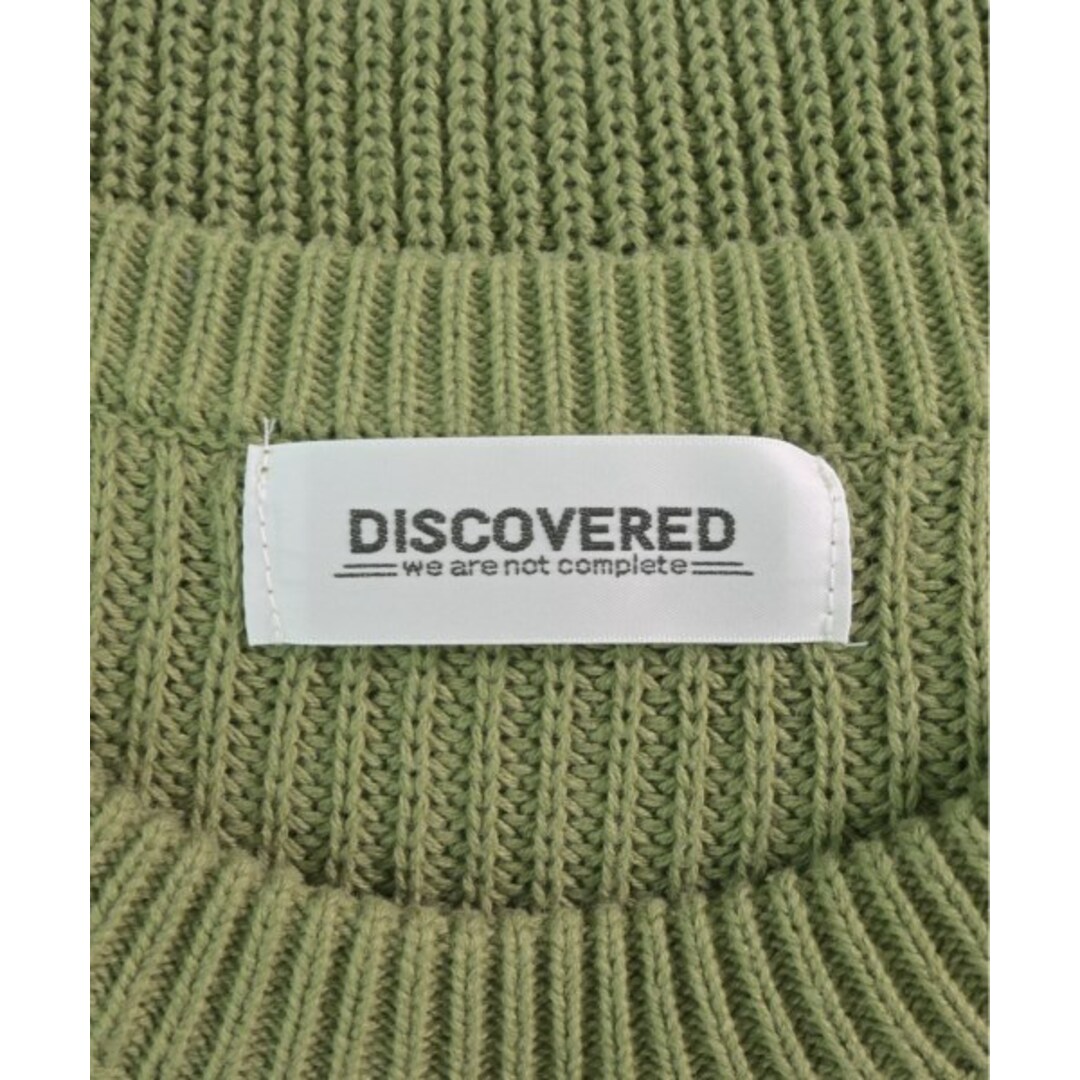 DISCOVERED - DISCOVERED ディスカバード ニット・セーター 3(L位) 緑