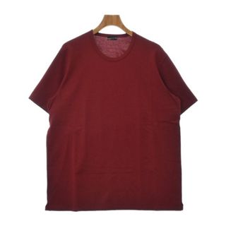 ラッドミュージシャン(LAD MUSICIAN)のLAD MUSICIAN Tシャツ・カットソー 44(M位) 赤 【古着】【中古】(Tシャツ/カットソー(半袖/袖なし))