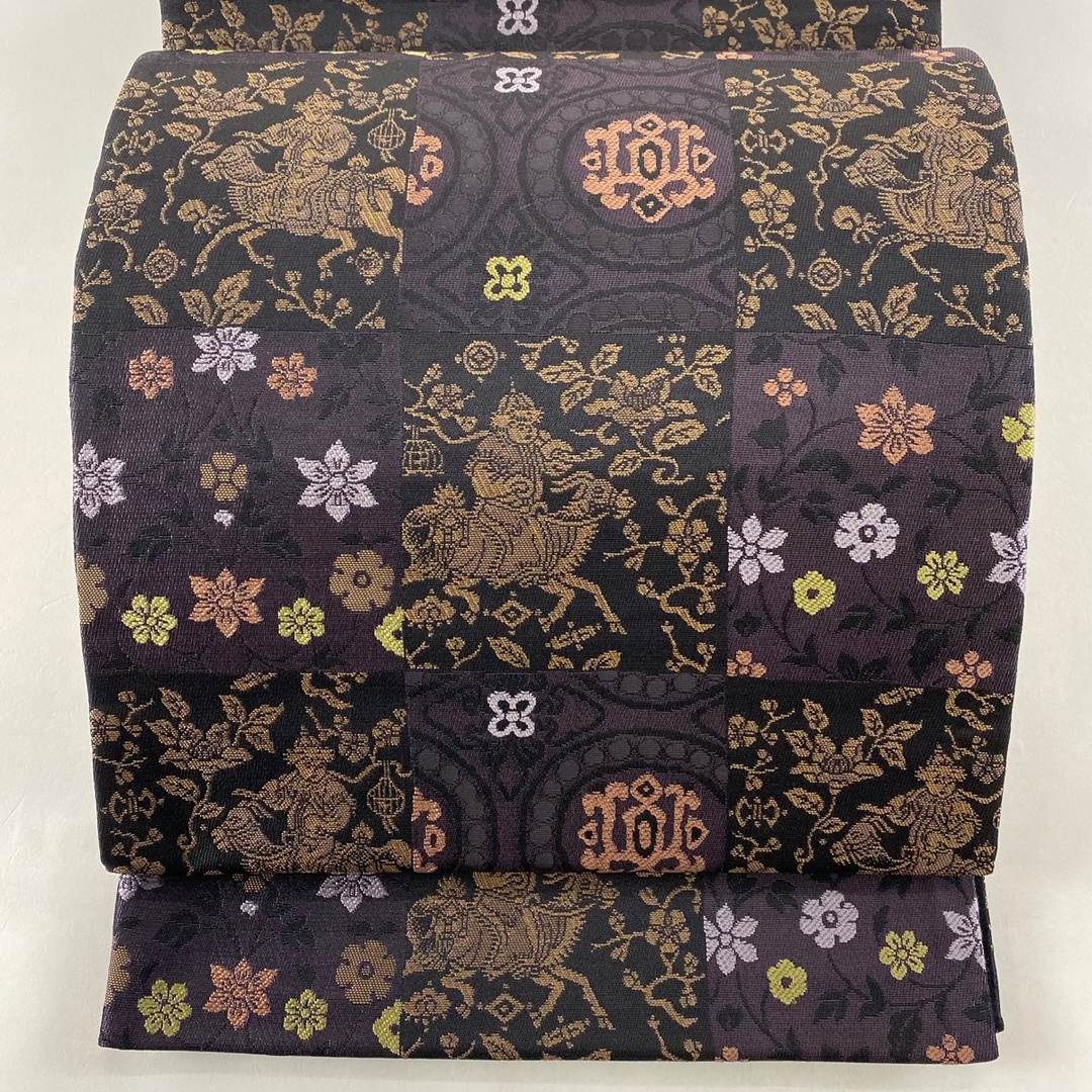 袋帯 美品 名品 六通 正絹 - 帯