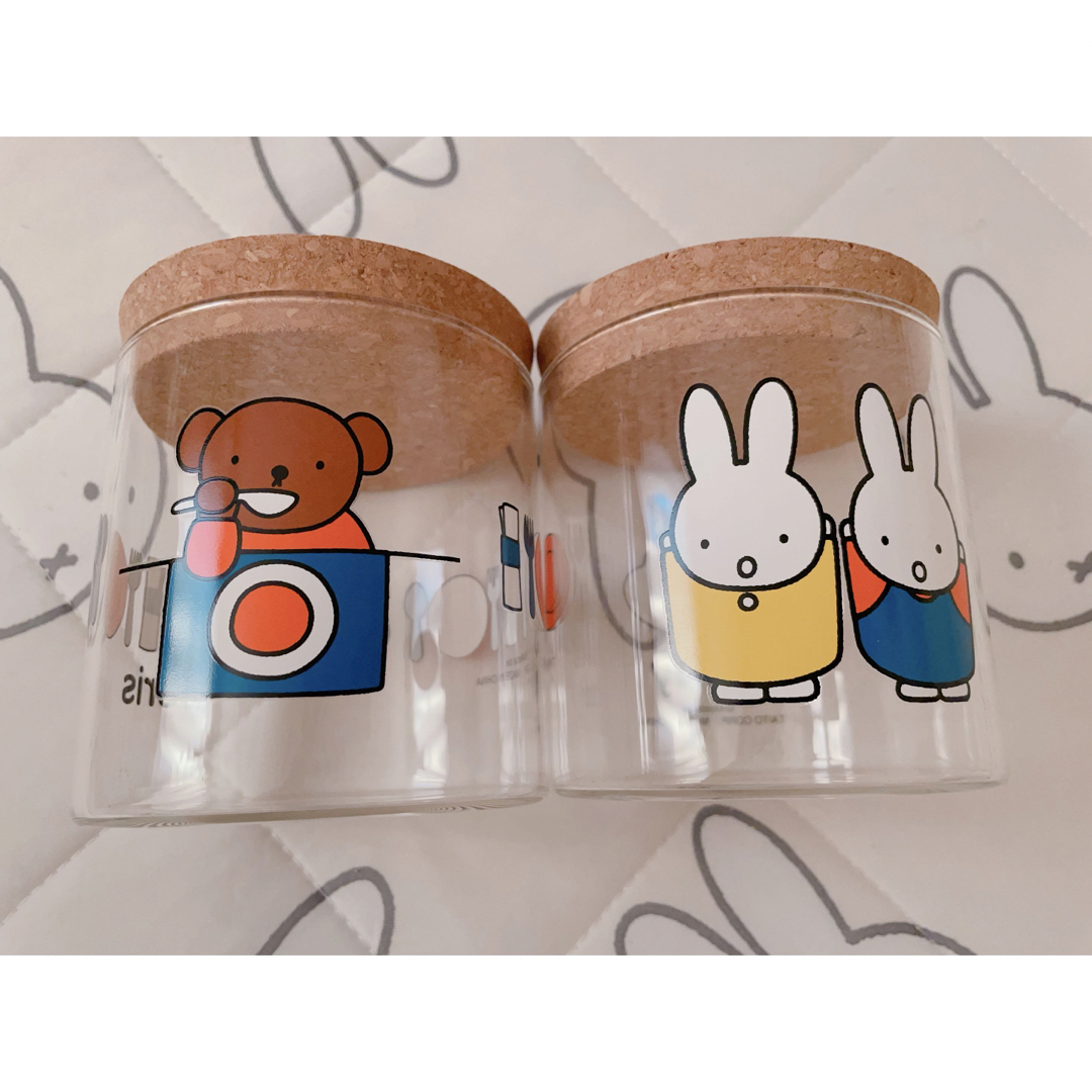 miffy(ミッフィー)の【セット商品】ミッフィー＆ボリス キャニスター インテリア/住まい/日用品のキッチン/食器(収納/キッチン雑貨)の商品写真