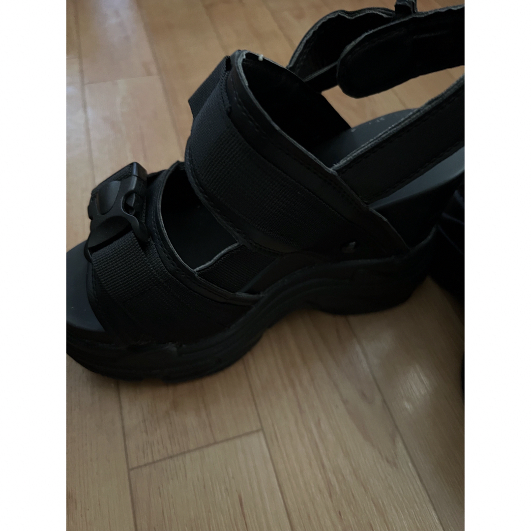 厚底　スポーツサンダル レディースの靴/シューズ(サンダル)の商品写真