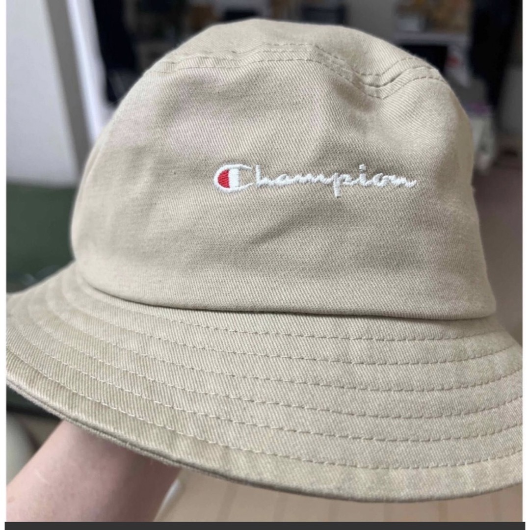 Champion(チャンピオン)の【美品】チャンピオン バケットハット キッズ/ベビー/マタニティのこども用ファッション小物(帽子)の商品写真