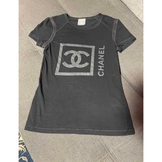 シャネル(CHANEL)のシャネルCHANEL07Pスポーツライン極美品ラメキラキラ(Tシャツ(半袖/袖なし))