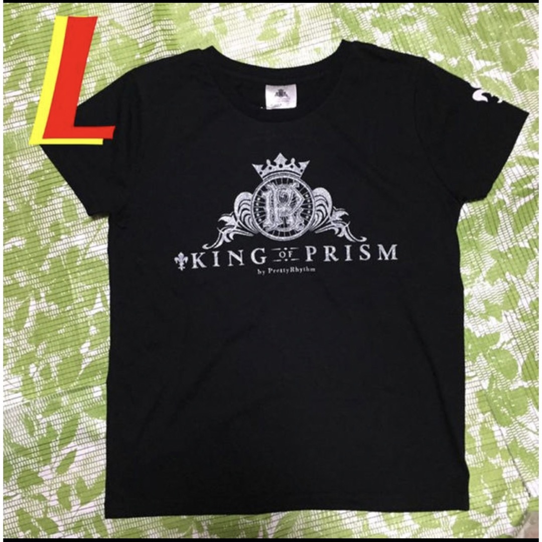 L☆ KING OF  PRISM/キングオブプリズム★レディースTシャツ★黒