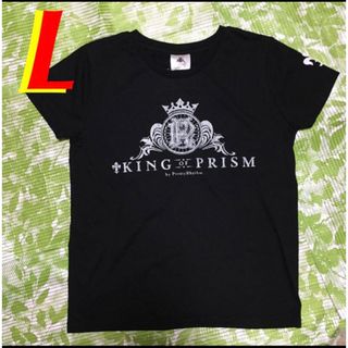 L☆ KING OF  PRISM/キングオブプリズム★レディースTシャツ★黒(その他)