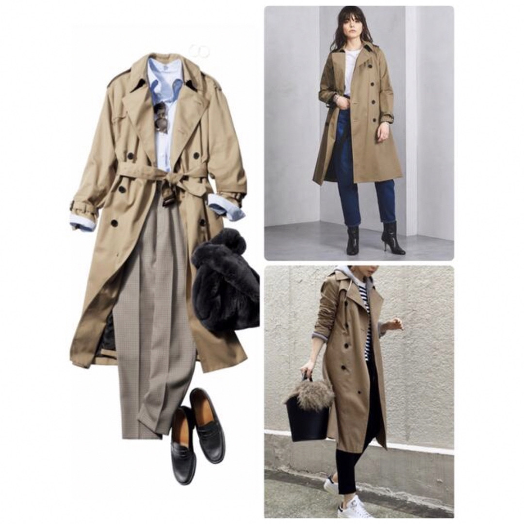 HYKE - 超美品 HYKE ハイク ライナー付き トレンチコート ベージュ系 2