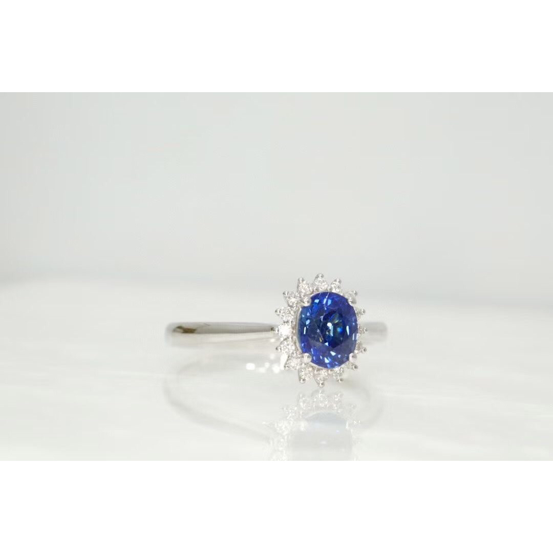 天然 ロイヤル ブルーサファイア ダイヤ ピアス1.08ct k18 f 天然 ロイヤル ブルーサファイア ダイヤ ピアス1.08ct k18 f