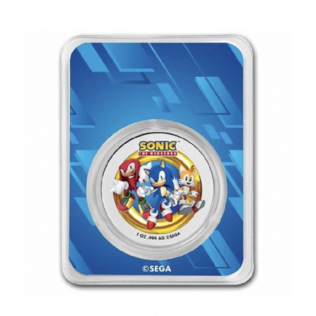 APMEX ソニック銀貨　Sonic the Hedgehog 30周年記念