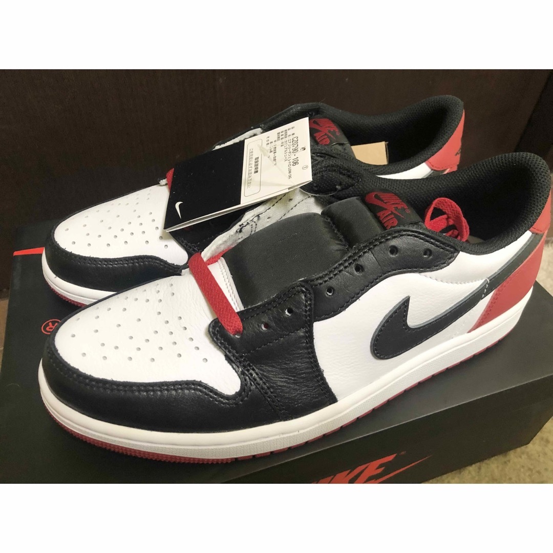 Jordan Brand（NIKE）(ジョーダン)のNike Air Jordan 1 Retro Low OG Black Toe メンズの靴/シューズ(スニーカー)の商品写真