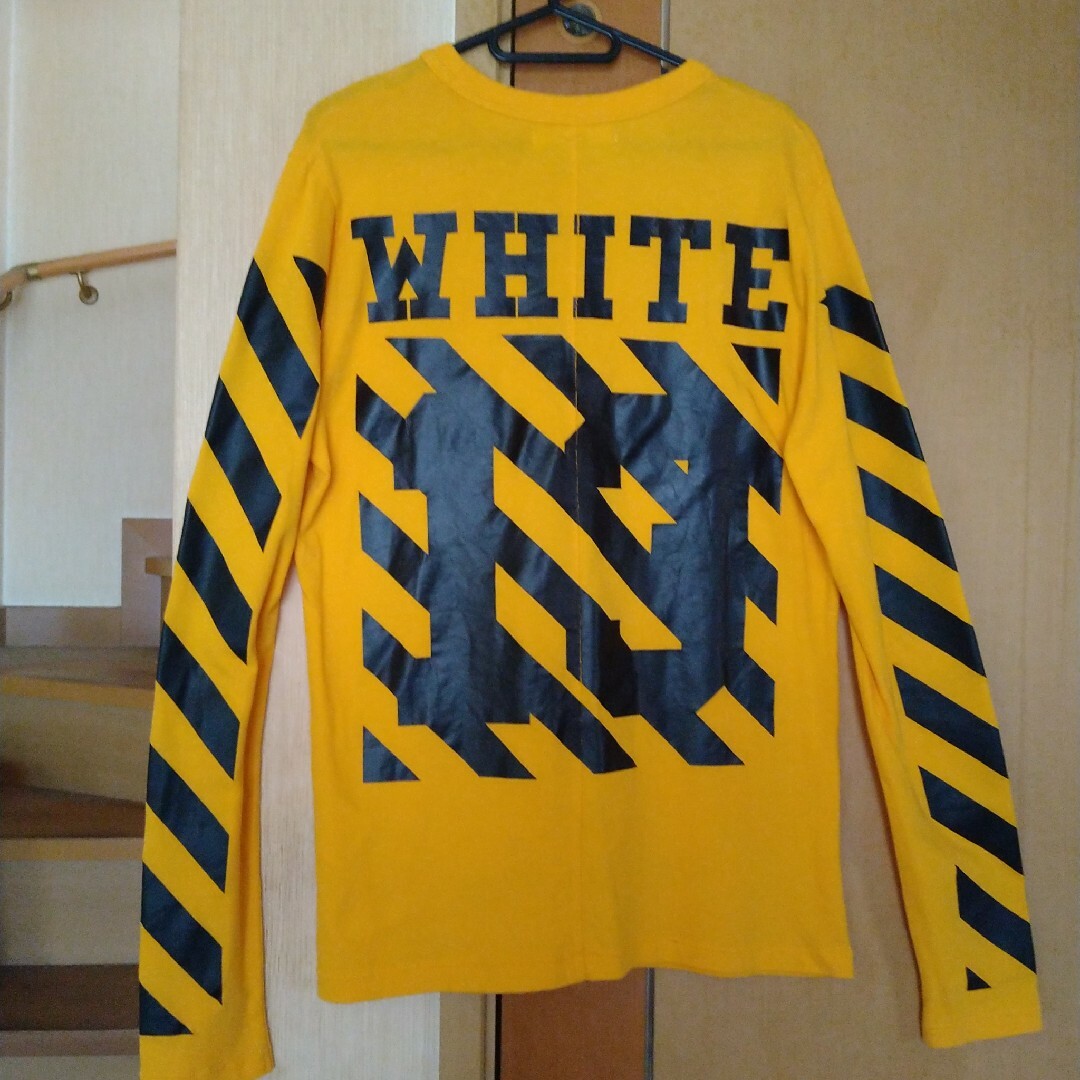 【希少】【初期モデル】【OFF-WHITE】【ビッグロゴデザイン】【ロンT】