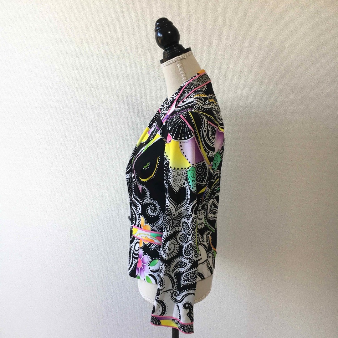 LEONARD - 美品 LEONARD レオナール カンカン ストレッチ 花柄