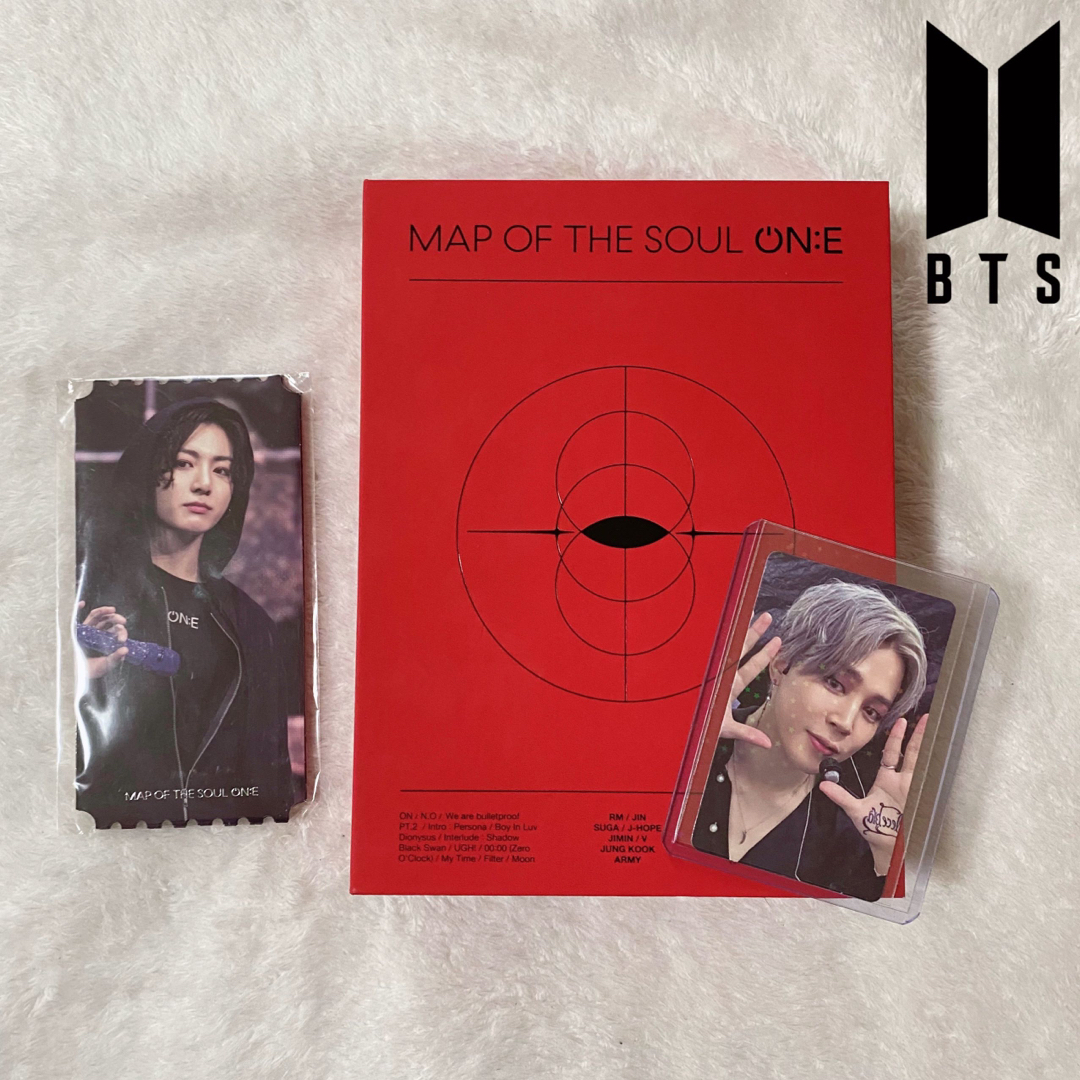 正規品 BTS MAP OF THE SOUL ONE DVD トレカ ジミン付-