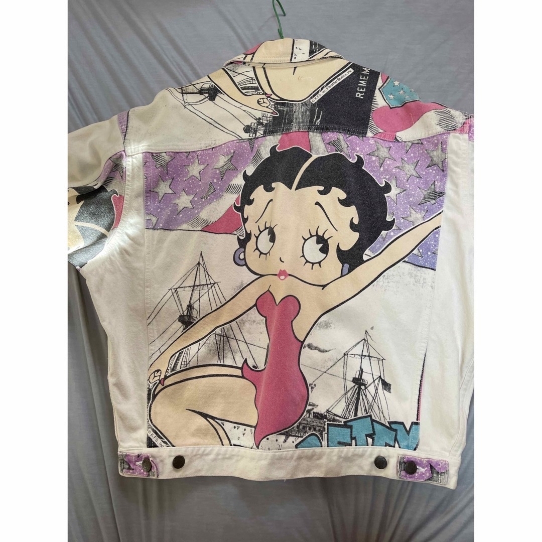 短期大幅値下げ【レア物】BETTY BOOP  denim jackt