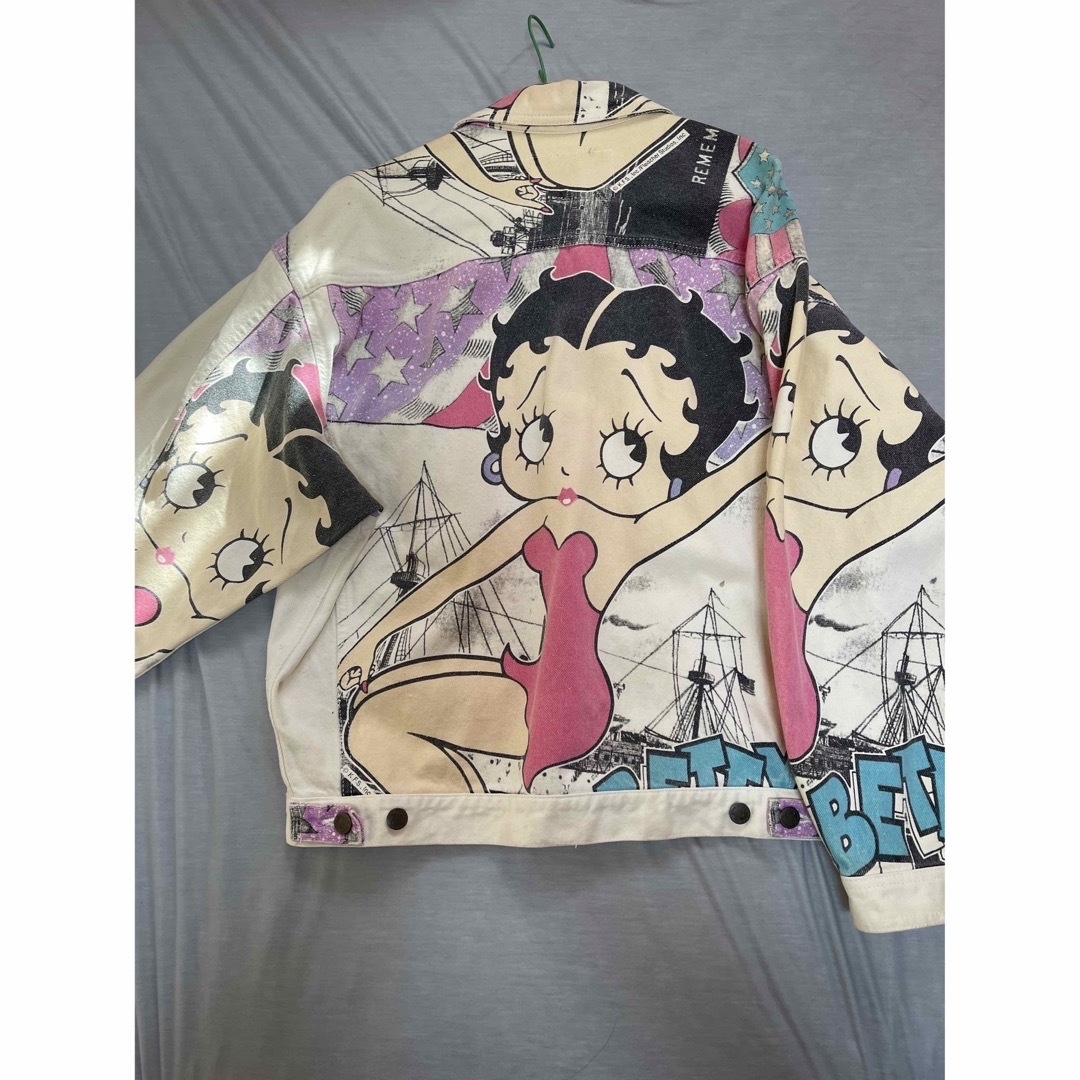 大幅値下げ【レア物】BETTY BOOP  denim jackt