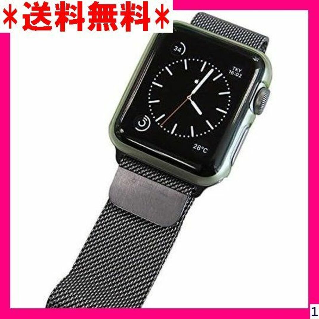 １ LEPLUS Apple Watch 38mm 極薄フ 8HTCGR 172 スマホ/家電/カメラのスマホアクセサリー(モバイルケース/カバー)の商品写真