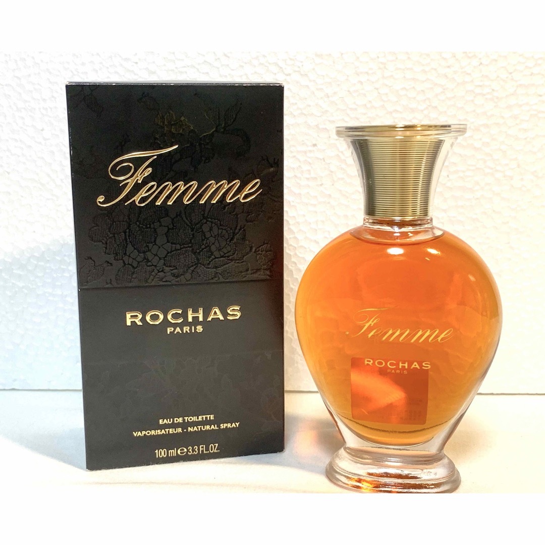 未使用】ROCHAS ロシャス Femme ファム オードトワレ 100ml - 香水(女性用)