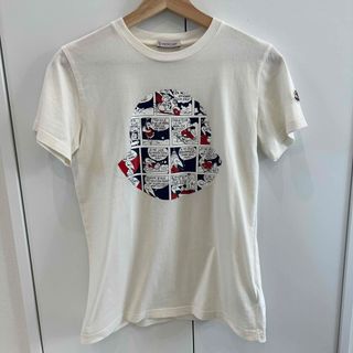 モンクレール(MONCLER)のモンクレール　ティシャツ　レディース　美品(Tシャツ(半袖/袖なし))