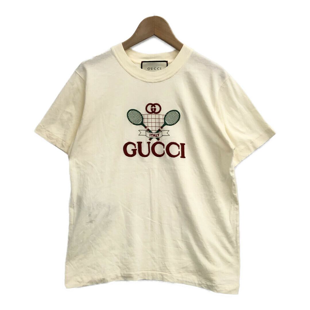 Gucci - グッチ GUCCI テニスプリントＴシャツ 半袖 ユニセックスの