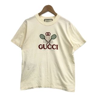 Gucci - グッチ GUCCI テニスプリントTシャツ 半袖 ユニセックスの