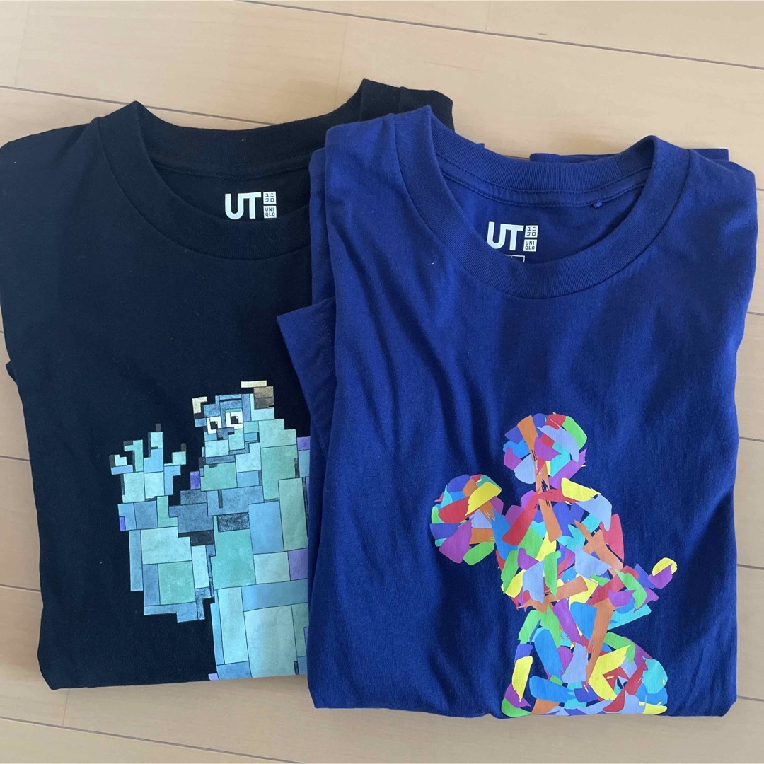 UNIQLO(ユニクロ)のUNIQLO Tシャツ　UT ディズニー　２枚セット　一度のみ着用 メンズのトップス(Tシャツ/カットソー(半袖/袖なし))の商品写真