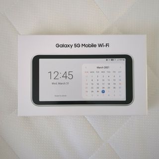 ギャラクシー(Galaxy)のGalaxy5G Mobile WiFi ホワイト(その他)