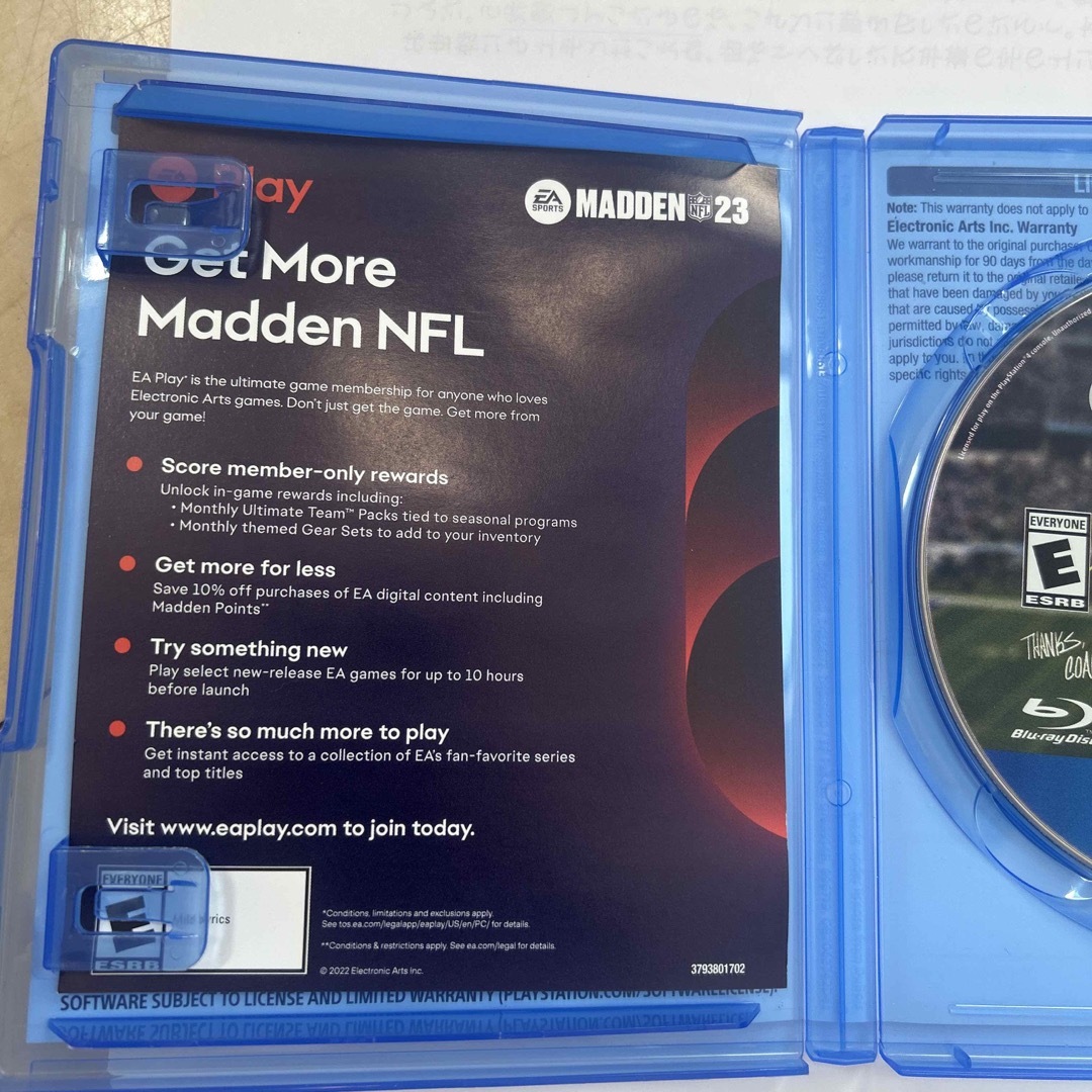 PlayStation4(プレイステーション4)のMadden NFL 23（輸入版：北米）- PS4 エンタメ/ホビーのゲームソフト/ゲーム機本体(家庭用ゲームソフト)の商品写真