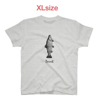 Brook 2023ss Vertical Fish Tee  Ash/XL(Tシャツ/カットソー(半袖/袖なし))