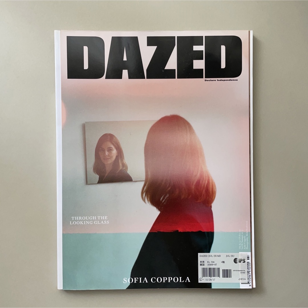 Dazed Magazine Summer 2017 SOFIA COPPOLA エンタメ/ホビーの雑誌(アート/エンタメ/ホビー)の商品写真