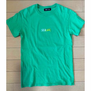 ウィンダンシー(WIND AND SEA)のWIND AND SEA × X GIRL Tシャツ サイズS グリーン 完売品(Tシャツ/カットソー(半袖/袖なし))